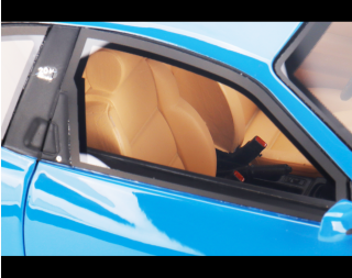 Fiat Coupé 2.0 Turbo 20v 1996 Blu Sprint Laudoracing 1:18 Resinemodell (Türen, Motorhaube... nicht zu öffnen!)